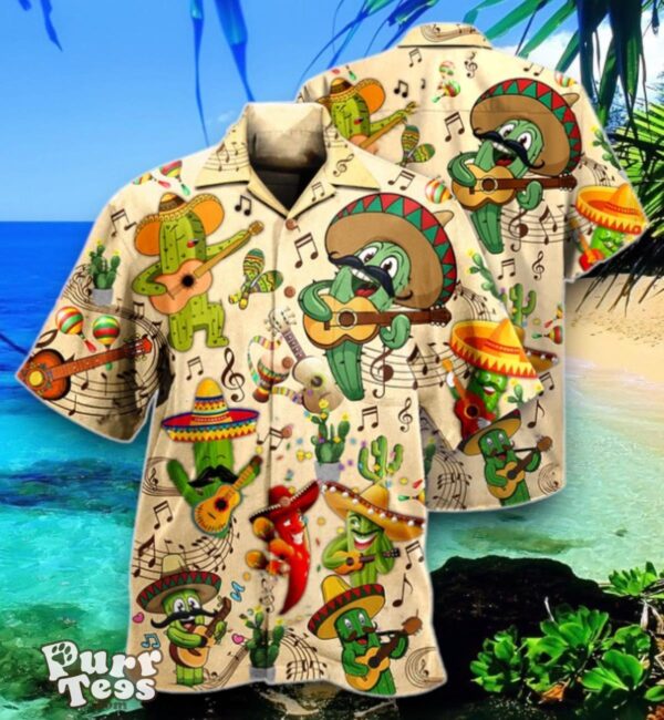 Cactus Love Music Limited Hawaiian Shirt Best Gift Best Gift Product Photo 1