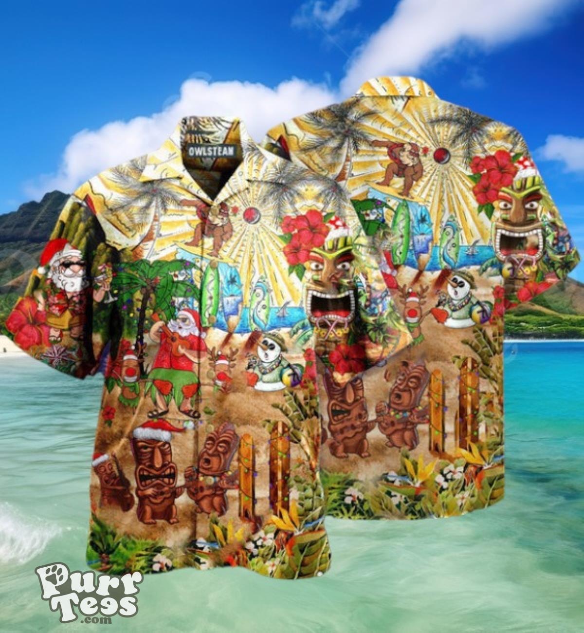 Christmas Mele Kalikimaka From Hawaii Edition Hawaiian Shirt Best Gift For Men And Women Product Photo 1