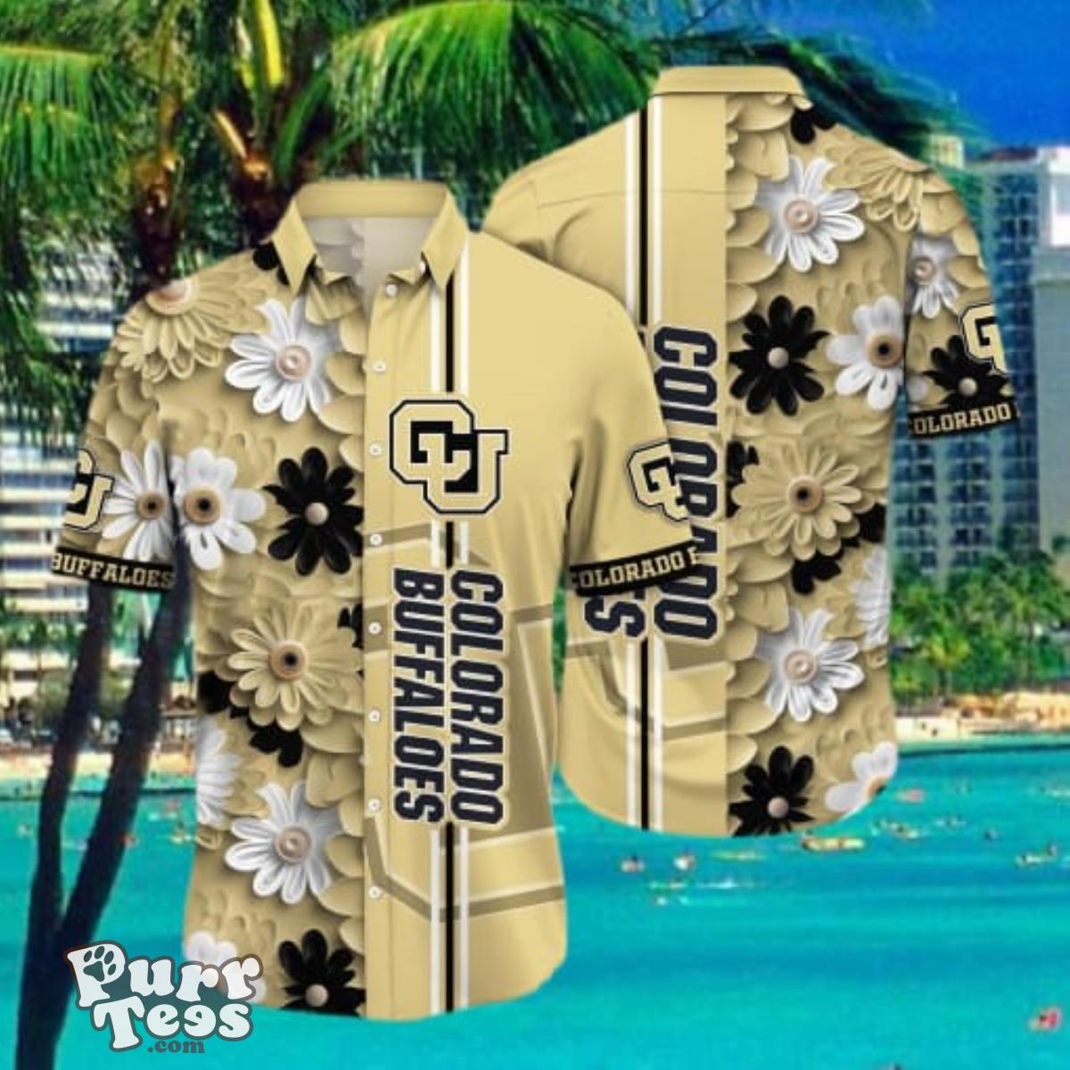 Colorado Buffaloes NCAA Flower Hawaii Shirt And Tshirt For Fans Style Gifts Product Photo 1