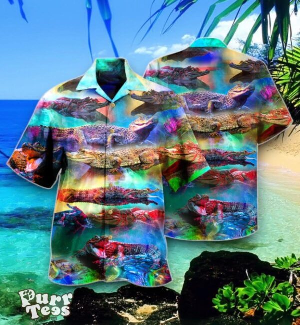 Crocodile Color Love Animals Limited Edition Hawaiian Shirt Best Gift Product Photo 1
