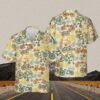 Cycling Vintage Hawaiian Shirt, Biker Cycling Shirt, Cycling Gift Shirt - Hawaiian Shirt - Full
