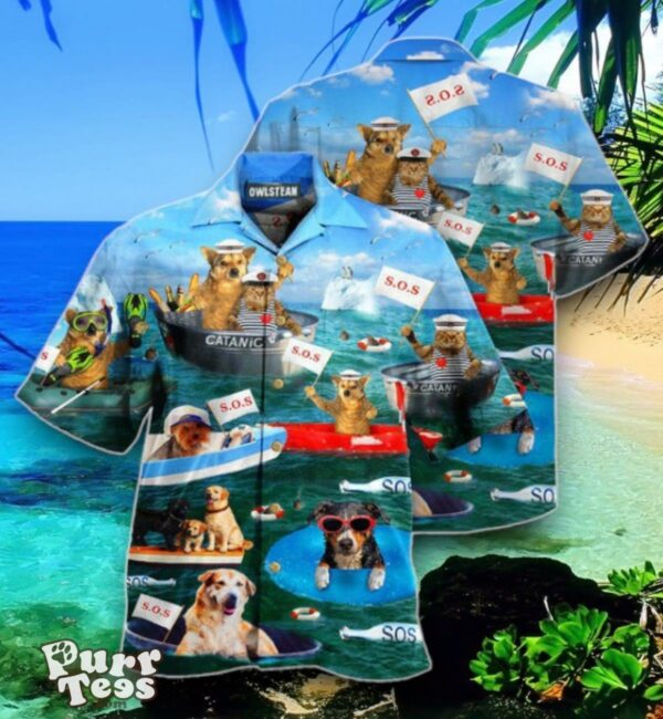 Funny Dogs And Cats Team Edition Hawaiian Shirt Best Gift Best Gift Product Photo 1