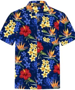Hawaiian Shirt Flowerful Summer for men - Hawaiian Shirt - Full
