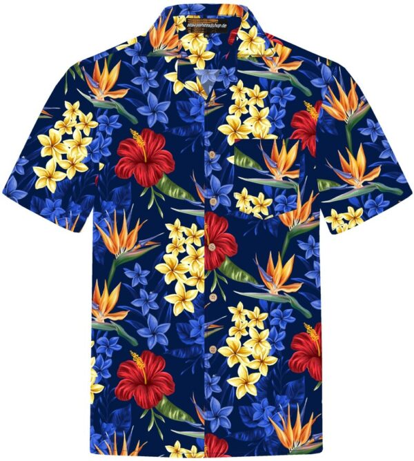 Hawaiian Shirt Flowerful Summer for men - Hawaiian Shirt - Full