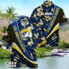 Los Angeles Rams NFL Football With Tropical Flower Pattern Hawaiian Shirt For Fans Product Photo 1