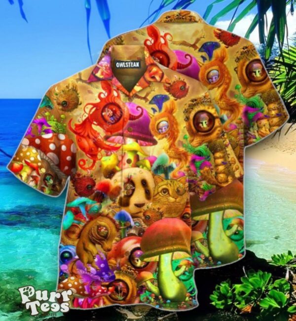 Mushrooms Dream Illusion Edition Hawaiian Shirt Best Gift Best Gift Product Photo 1