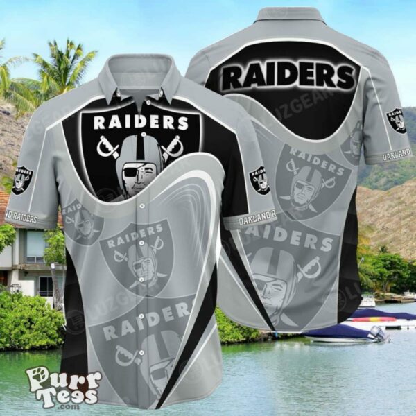 NFL Las Vegas Raiders Hawaiian Shirt New Collection Trending Best Gift Product Photo 1
