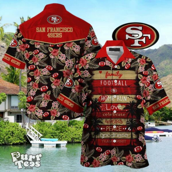 NFL San Francisco 49ers Hawaiian Shirt This Summer New Gift For Family Football Product Photo 1