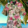 Persisan Cat Tropical Floral Hawaiian Shirt Unique Gift Product Photo 1