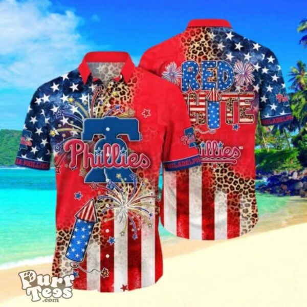 Philadelphia Phillies MLB Hawaii Shirt For Men And Women Impressive Gift Independence Day Product Photo 1
