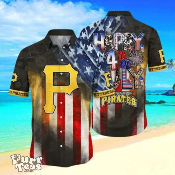 Pittsburgh Pirates MLB Hawaii Shirt Gift For Men And Women Independence Day Product Photo 1