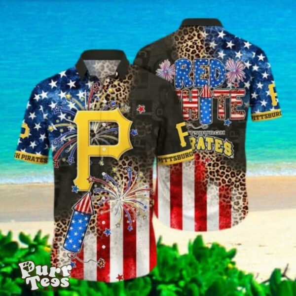 Pittsburgh Pirates MLB Hawaii Shirt Independence Day Best Gift For Men Women Product Photo 1