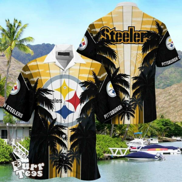 Pittsburgh Steelers NFL Football Hawaiian Shirt, Trending Beach Shirt Unique Gift For Fans Product Photo 1