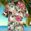 Siamese Cat Tropical Floral Hawaiian Shirt Unique Gift Product Photo 1