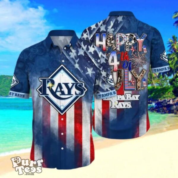 Tampa Bay Rays MLB Hawaii Shirt For Men And Women Impressive Gift Independence Day Product Photo 1