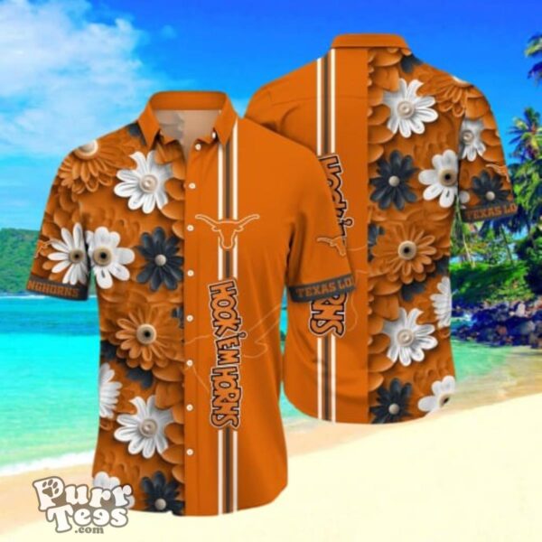 Texas Longhorns NCAA Flower Hawaii Shirt For Men And Women Impressive Gift Product Photo 1