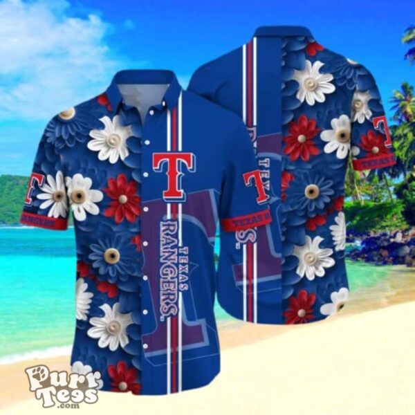 Texas Rangers MLB Flower Hawaii Shirt For Men & Women Impressive Gift Product Photo 1