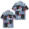 Tropical Black Angus Cow Hawaiian Shirts for Men Women - Hawaiian Shirt - Full