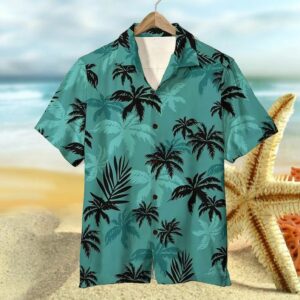 Vice City Hawaiian Shirt Summer Beach Shirt - Hawaiian Shirt - Blue