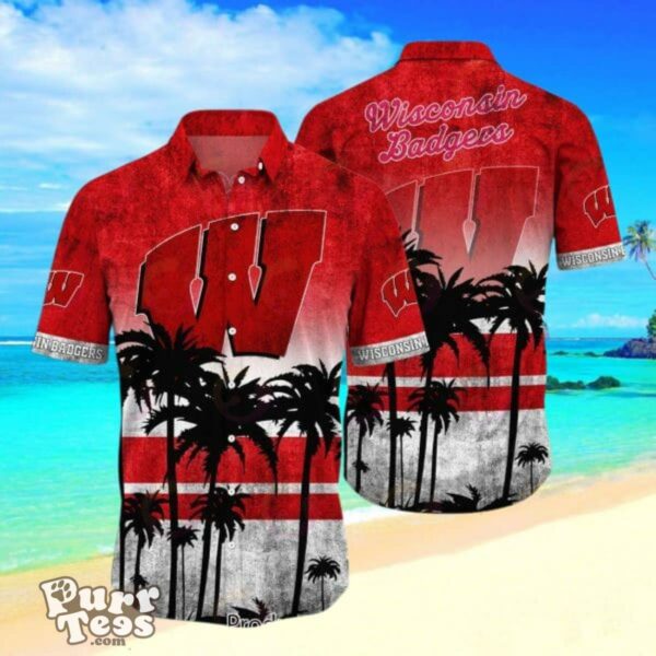 Wisconsin Badgers Hawaii Shirt Gift For Men And Women Style Hot Trending Summer Product Photo 1