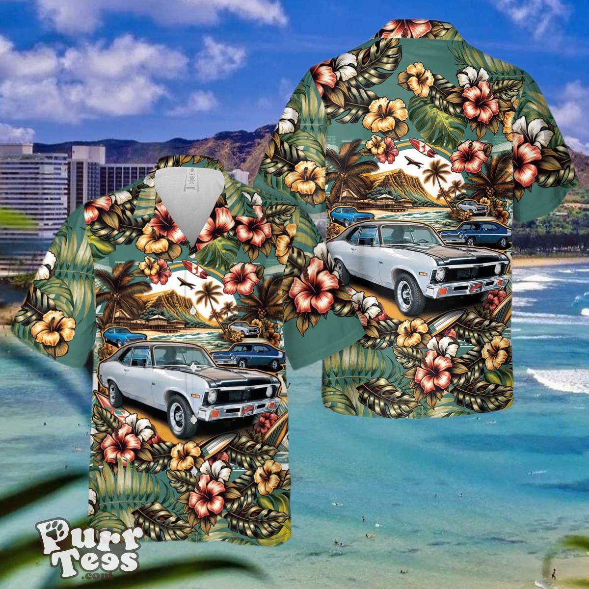 Chevy Nova Hawaiian Shirt Unique Gift For Men And Women Product Photo 1