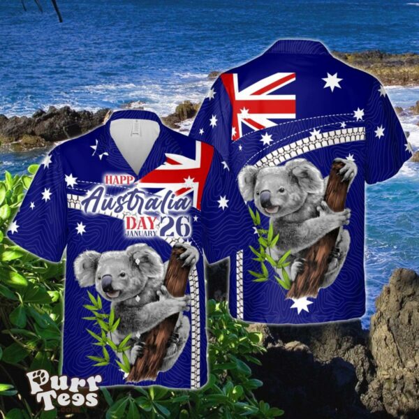 Koala Happy Australia Day Hawaiian Shirt Best Gift For Men And Women Product Photo 1