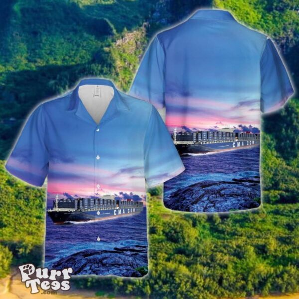 Marco Polo Container Ship Hawaiian Shirt Special Gift For Men And Women Product Photo 1