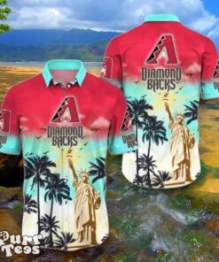 Arizona Diamondbacks MLB Flower Hawaii Shirt Special Gift Product Photo 1
