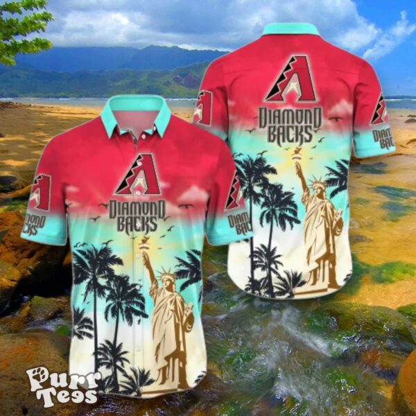 Arizona Diamondbacks MLB Flower Hawaii Shirt Special Gift Product Photo 1