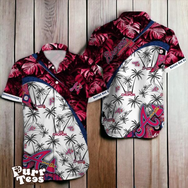 Atlanta Braves MLB Tropical Pattern Hawaiian Shirt Best Gift For Fans Product Photo 1