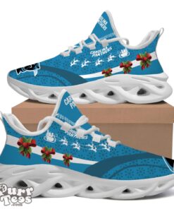 Carolina Panthers Christmas Pattern Max Soul Sneakers Ugly Christmas Shoes Product Photo 2