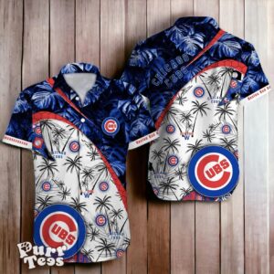 Chicago Cubs MLB Tropical Pattern Hawaiian Shirt Best Gift For Fans Product Photo 1