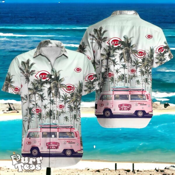 Cincinnati Reds MLB Tropical Hawaiian Shirt Best Gift For Fans Product Photo 1