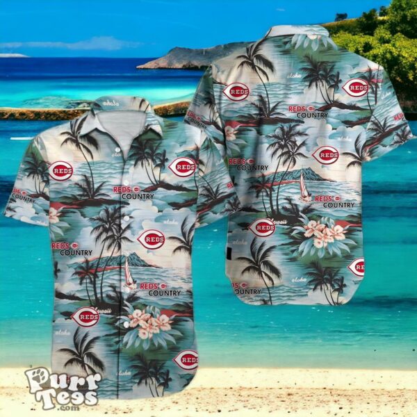 Cincinnati Reds MLB Tropical Hawaiian Shirt For Men Women Product Photo 1