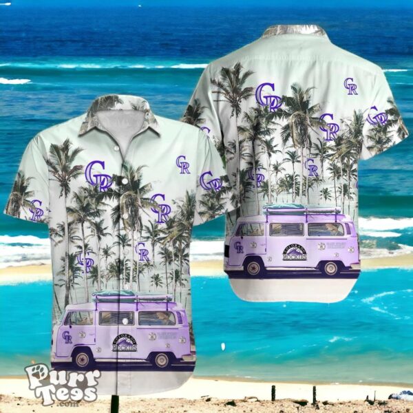 Colorado Rockies MLB Tropical Hawaiian Shirt Best Gift For Fans Product Photo 1