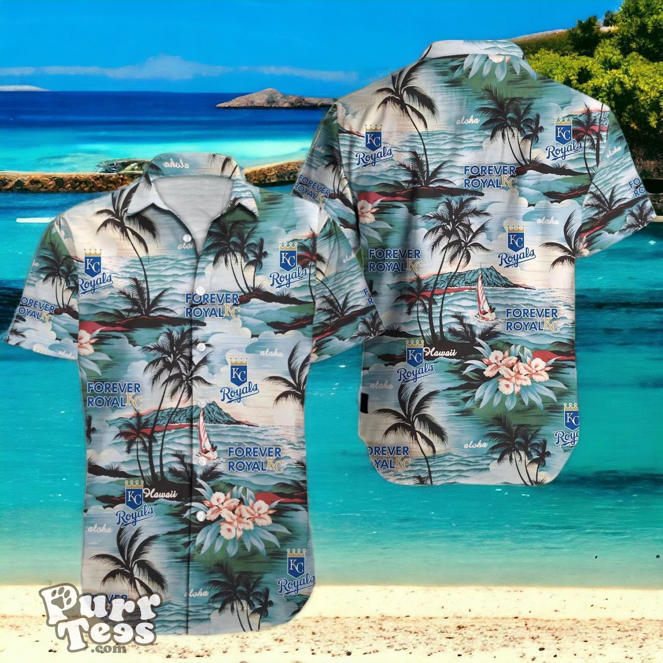 Kansas City Royals MLB Tropical Hawaiian Shirt For Men Women Product Photo 1