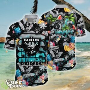 Las Vegas Raiders NFL Flower Hawaii Shirt Unique Gift For Men Women Product Photo 1