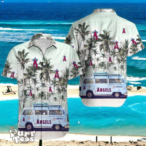 Los Angeles Angels MLB Tropical Hawaiian Shirt Best Gift For Fans Product Photo 1