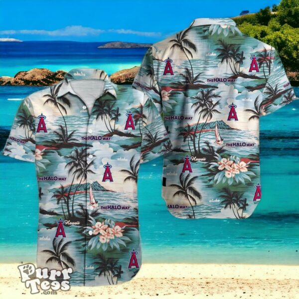 Los Angeles Angels MLB Tropical Hawaiian Shirt For Men Women Product Photo 1
