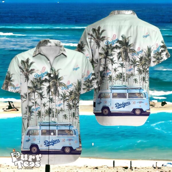 Los Angeles Dodgers MLB Tropical Hawaiian Shirt Best Gift For Fans Product Photo 1