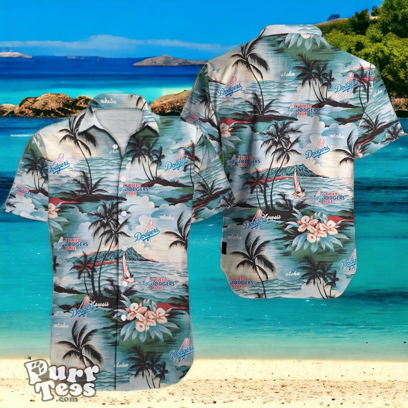 Los Angeles Dodgers MLB Tropical Hawaiian Shirt For Men Women Product Photo 1