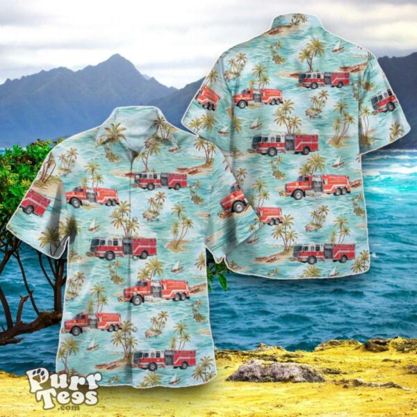 Monroe, North Carolina, Unionville Fire Department Hawaiian Shirt Best Gift For Men And Women Product Photo 1