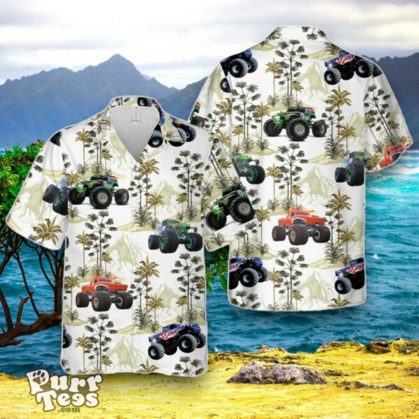 Monster Trucks Hawaiian Shirt Best Gift For Men And Women Product Photo 1