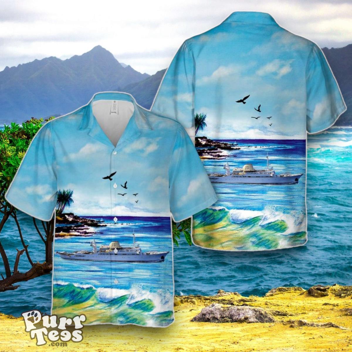 Motor Yacht Christina Hawaiian Shirt Best Gift For Men And Women Product Photo 1