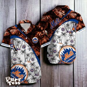 New York Mets MLB Tropical Pattern Hawaiian Shirt Best Gift For Fans Product Photo 1