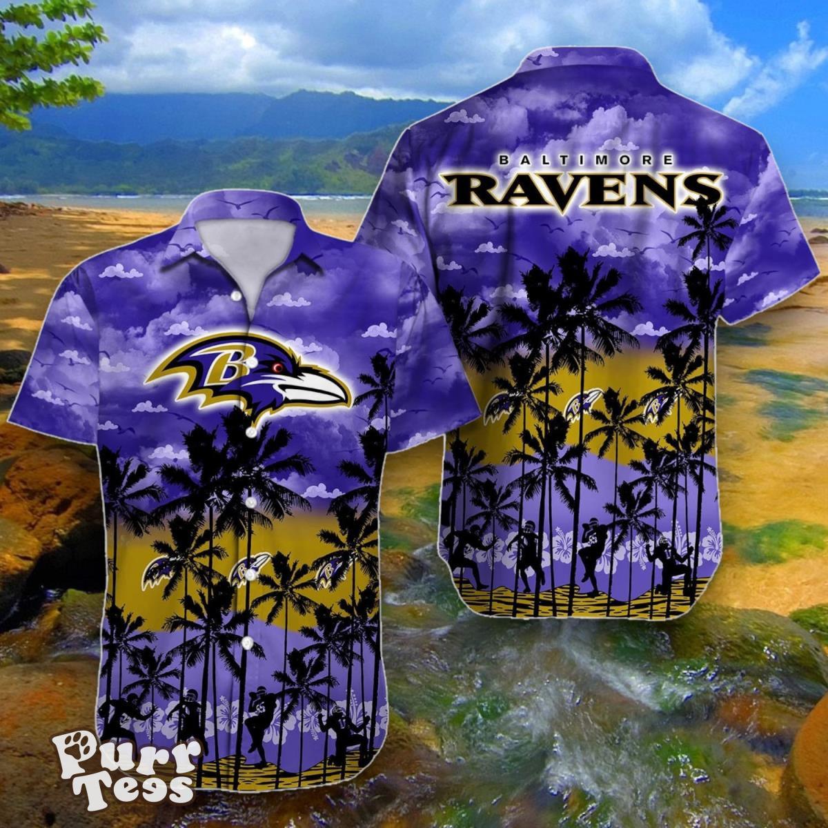 NFL Baltimore Ravens Hawaii Shirt Special Gift Product Photo 1