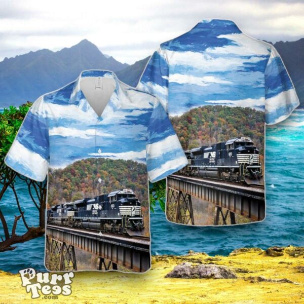 Norfolk Southern Railway Hawaiian Shirt Best Gift Product Photo 1