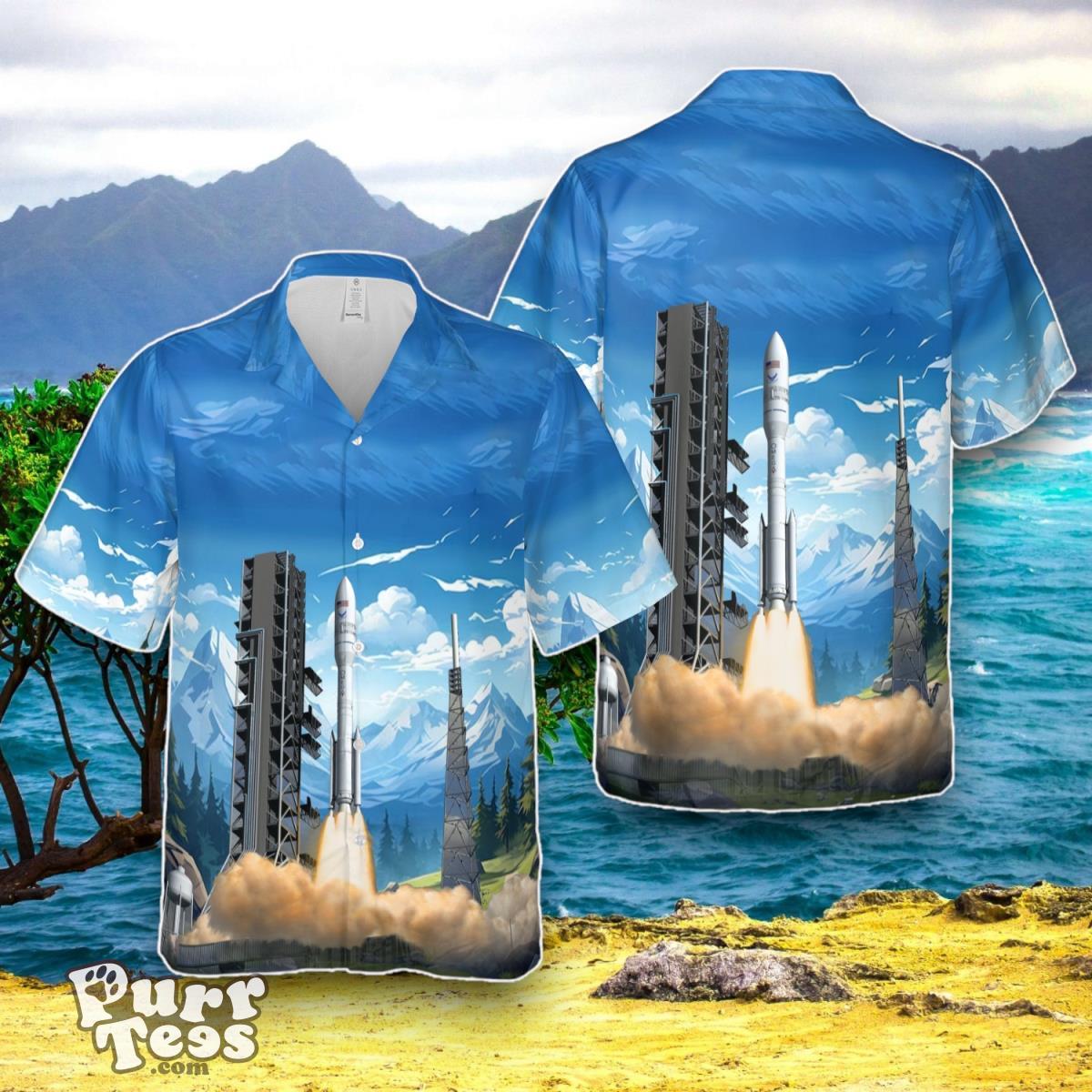 Northrop Grumman OmegA Rocket Hawaiian Shirt Best Gift For Men And Women Product Photo 1
