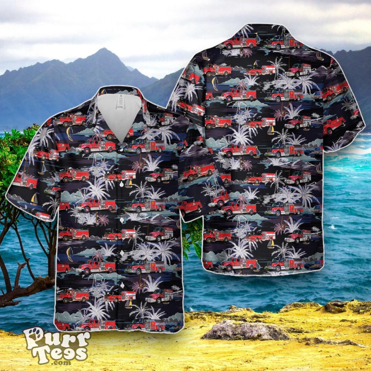 Richmond Carolina Fire District Hawaiian Shirt Best Gift For Men And Women Product Photo 1