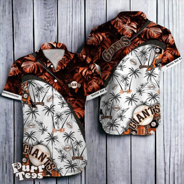 San Francisco Giants MLB Tropical Pattern Hawaiian Shirt Best Gift For Fans Product Photo 1